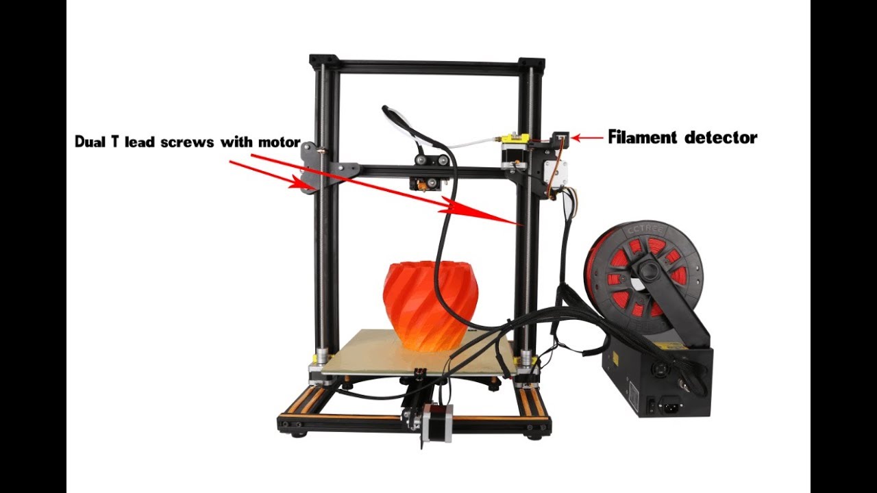 Creality CR-10S upgrades. - YouTube