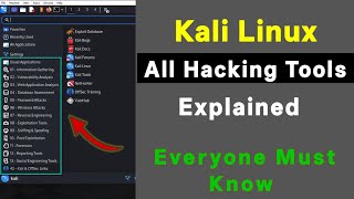 All Kali Linux Ethical Hacking Tools and Their Uses Explained | Kali Linux Tutorial for Beginners  screenshot 2