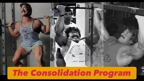 Mike Mentzer’s Training | The Consolidation Program #mikementzer #bodybuilding #gym #fitness