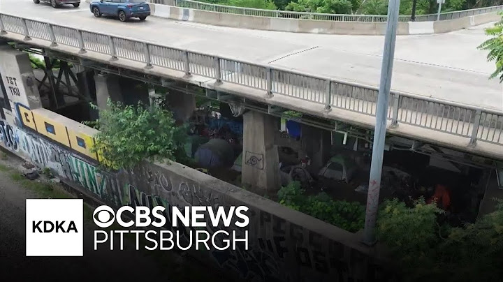 Homeless encampment under Pittsburgh's 31st Street Bridge to be cleared