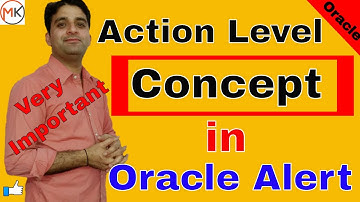 how to use Summary Action Level in Oracle Alert | Oracle Shooter