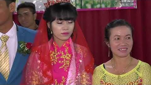 Đám cưới người Stieng binh phước. Anh Bé & Minh Minh phần 2