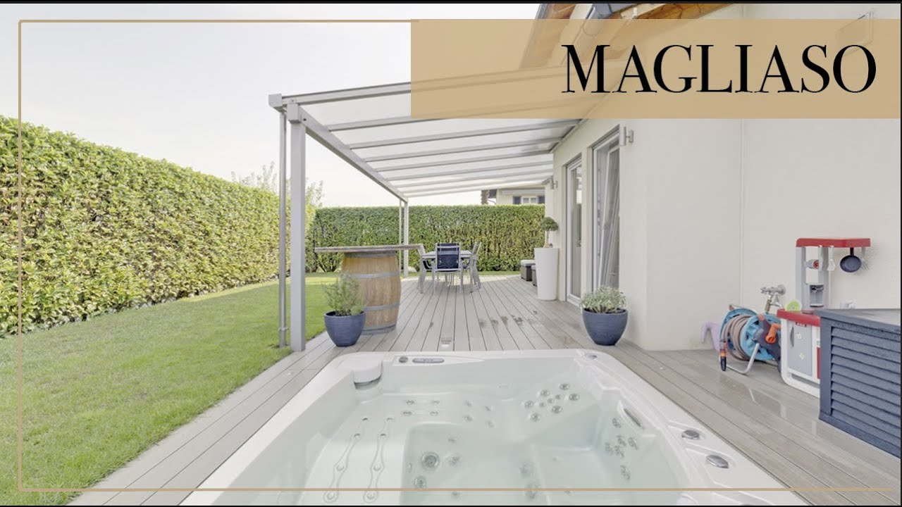 🏠 DOLCE VILLETTA A SCHIERA A MAGLIASO CON JACUZZI