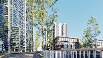 How to make this Ultra-Realistic Urban Design . D5 Render 2.11 City Visualization