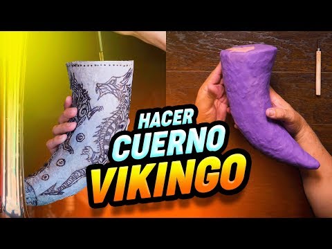 Cómo hacer un cuerno vikingo para beber cerveza 