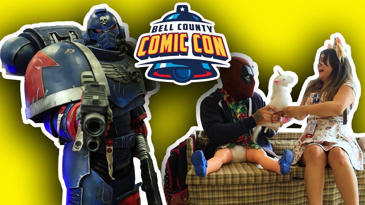 Bell County Comic Con 2022 Cosplay vlog YouTube