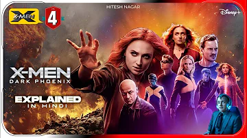 X-Men Dark Phoenix (2019) Explained In Hindi | Disney+ Hotstar X-Men 4 हिंदी / उर्दू | Hitesh Nagar