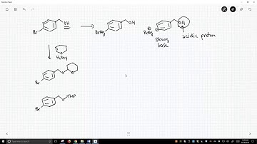THP ether protecting group - example