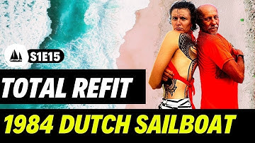 Sailboat Refit & Sailboat DIY Hard Dodger Designs Steel Motorsailer ( Living on a Boat in Florida )