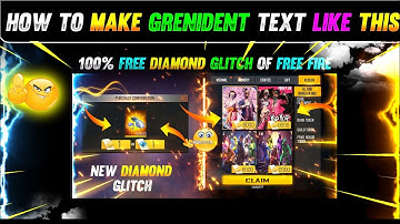 How To Make Granident Text Like Gw Manish || Granident Text Tutorial