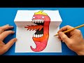 HOW TO DRAW A FUNNY ANIMATION 🔥