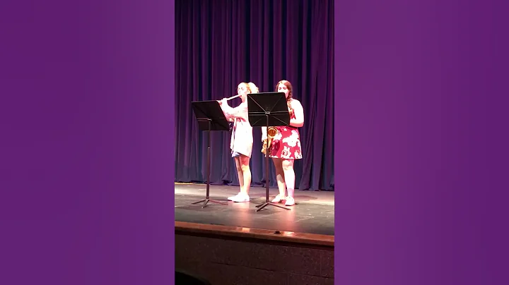 Flute and Saxophone Duet: Moderato