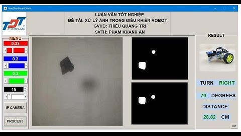 Xứ Lý Ảnh Trong Điều Khiển Robot (ESP8266 ESP-12E + MATLAB GUIDE)