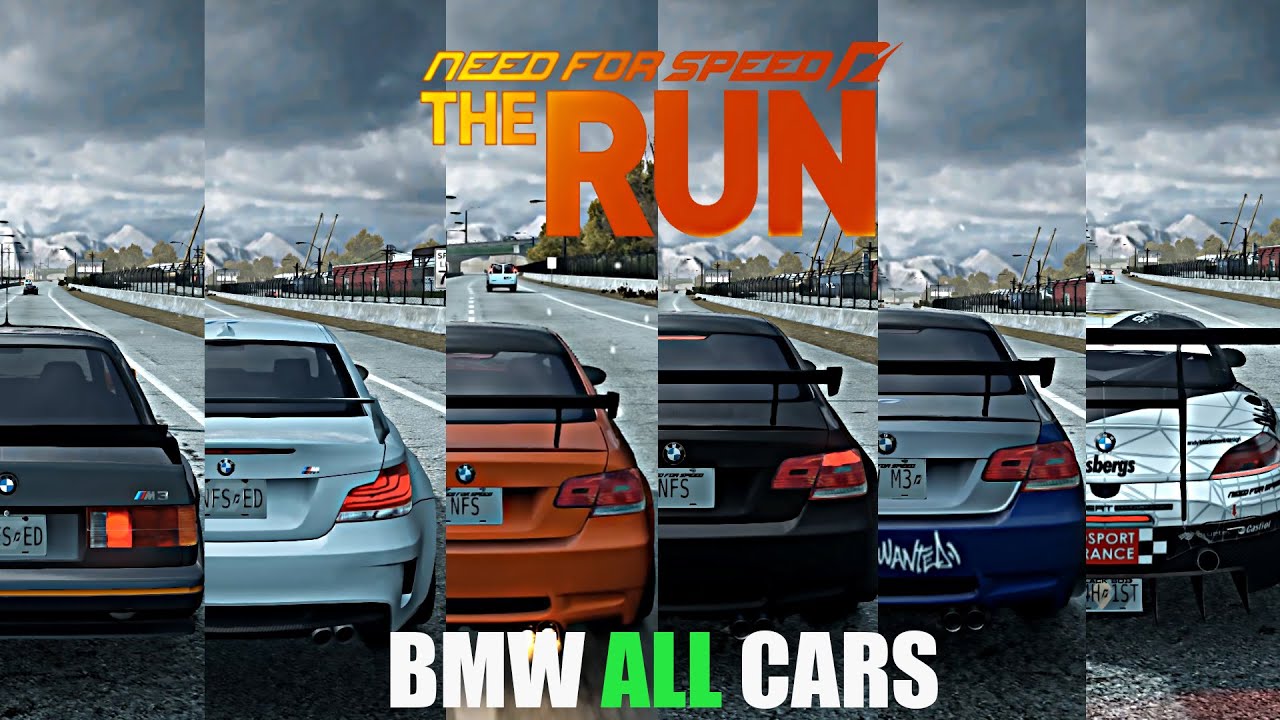 BMW ALL CARS | Need For Speed The Run | GameZoidUK - YouTube