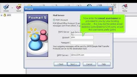 micfo | how to setup an email account in FoxMail