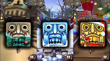 Temple Run 2 Pirate Cove Vs Temple Run 2 Frozen Shadows Vs Temple Run 2 Winter Toyland - Endless Run