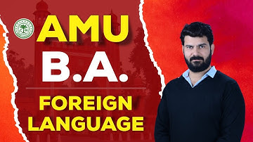 amu ba foreign languages full details | amu foreign languages complete information | foreign languag