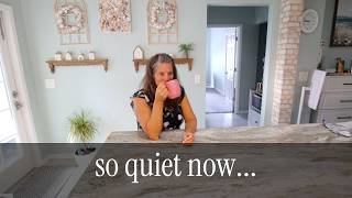 I'm learning to love a quieter home|  What does a home look like after raising 10 kids