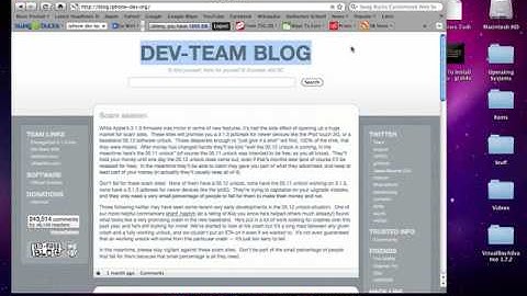 iPhone 3gs, 3g, 2g and iPod Touch 3g, 2g, 1g 3.1.3 Jailbreak Status