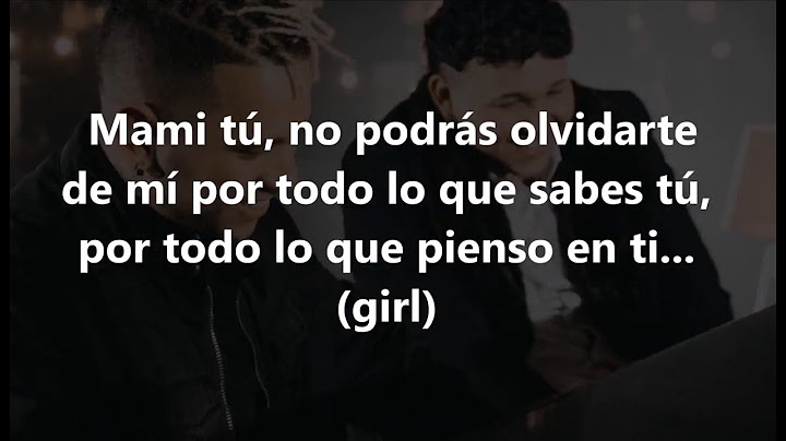 LETRA INOLVIDABLE BEÉLE & OVY ON THE DRUMS lyrics