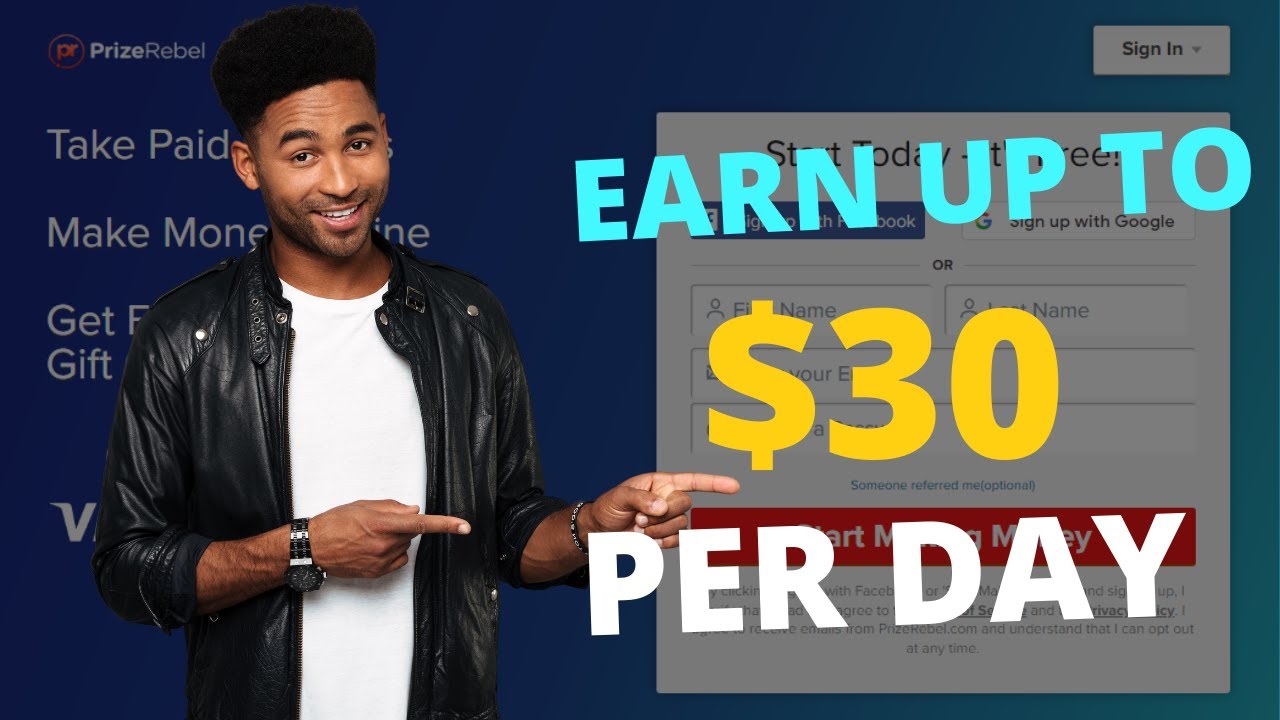 Prizerebel Review Earn Up to 30 Per Day Earn Amazon and Ebay Gift