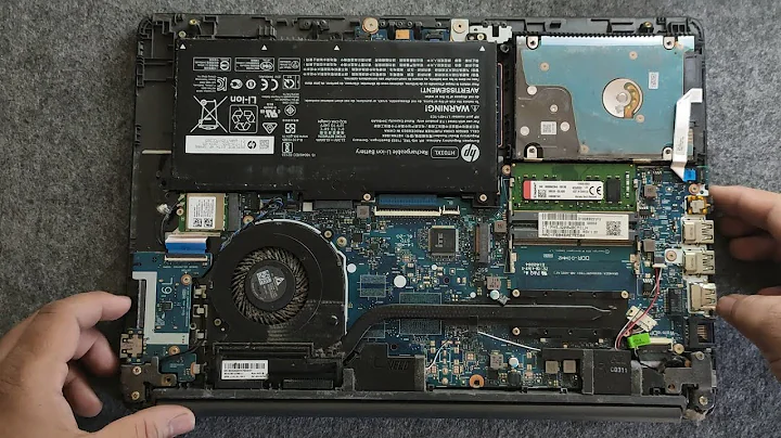 HP 240 G7 - Teardown | Disassembly - Repair