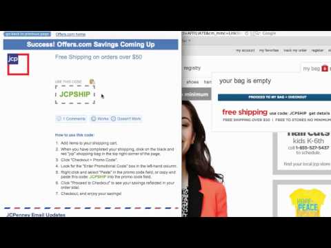 JCPenney Coupon Code 2013 – How to use Promo Codes and Coupons for JCPenney.com