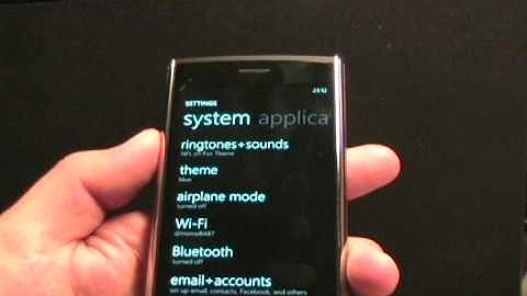 Walk through Windows Phone Mango build 7712 with Twitter integration