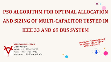 DOWNLOAD MATLAB CODE -PSO ALGORITHM FOR OPTIMAL ALLOCATION AND SIZING OF MULTI CAPACITOR