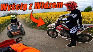 Jazda z Widzami | WYŚCIG z MRF140RC vs KTM-ER6n | Quad KXD125