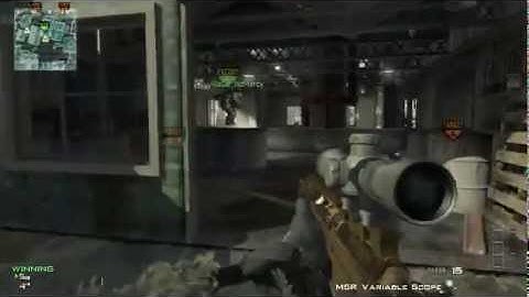iRaGe_Ownage - MW3 LUCKY NO SCOPE TROUGH WALL