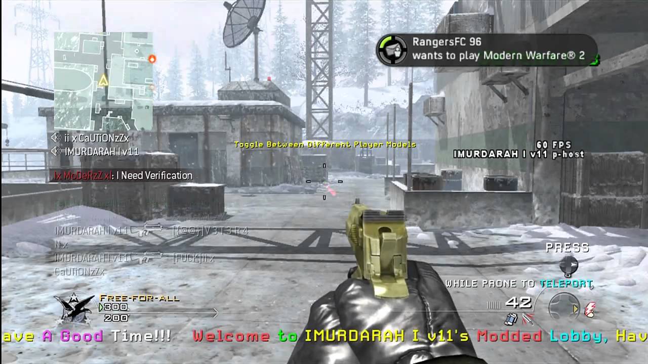 cod mw2 modded lobbies