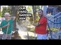 Our yard garden 2024helping our neighbor cleaning the yardtangkhul vlog