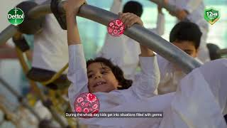 The new Dettol with 12 hour protection