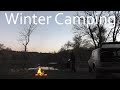 Solo winter camping