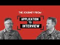 From application to interview a candidates perspective