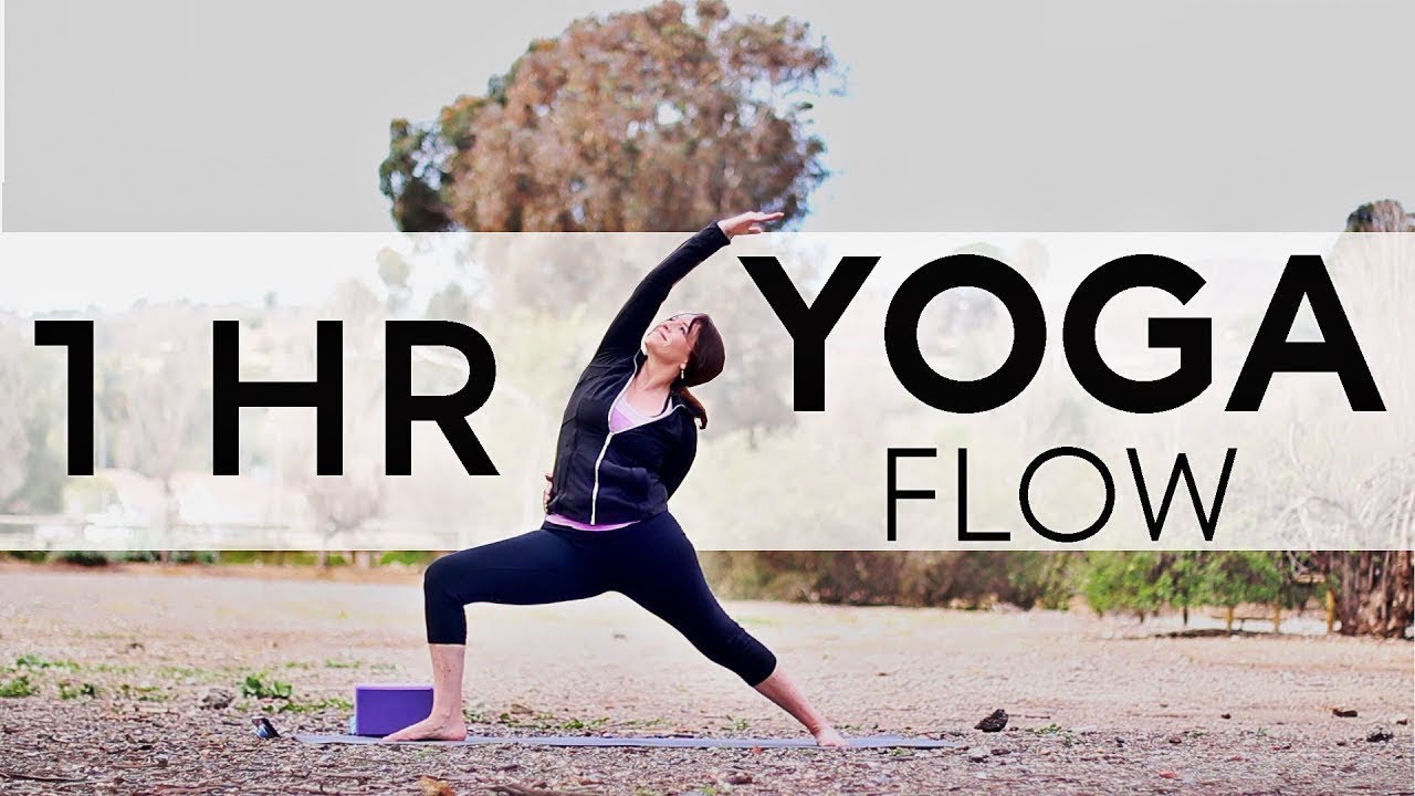 ⁣1 Hour Total Body Yoga Workout (Vinyasa Flow to Bird Of Paradise) | Fightmaster Yoga Videos