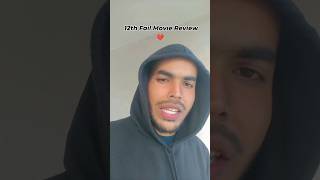 12th Fail Movie Review ?☠️ 12fail 12failmovie shorts short roast reels explore meme funny