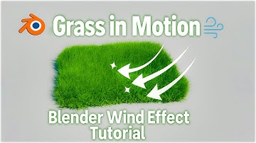 Animate realistic swaying grass with wind simulation