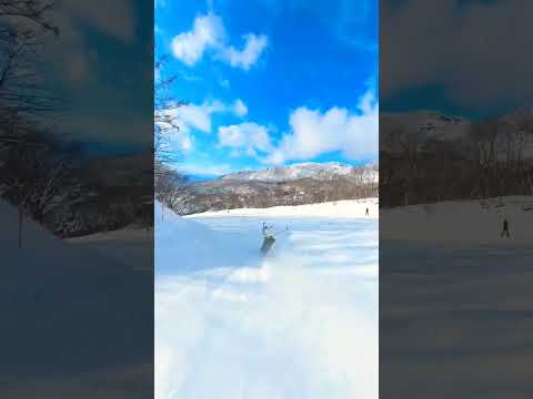 18歳高校生スキー 蔵王晴れたぁ