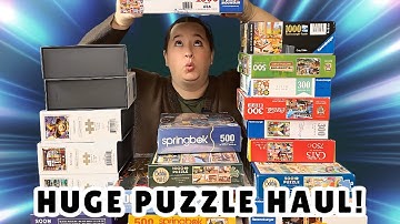 So Many New Puzzles! | Puzzle Swap Finds, Advent Calendars (Sorry), and New Purchases