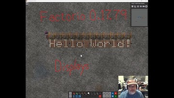 Factorio Alphanumeric Digital Display Circuit Network