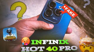 infinx HOT 40 pro 256gb Review Pubg Mobile Test 2024 WORTH it ?￼￼