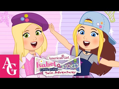 Meet Isabel & Nicki, Twins from 1999! | NEW American Girl Animated Series (Out Now!) | Teaser