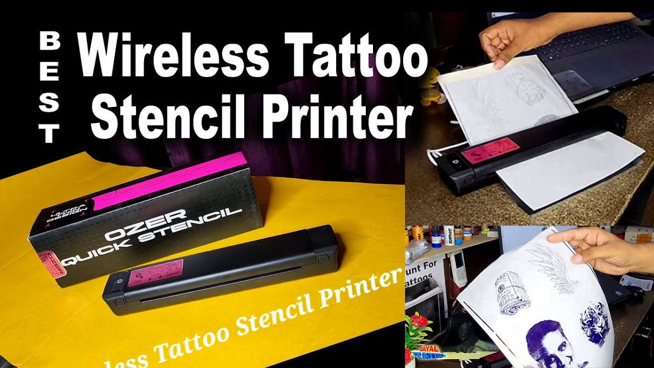 How to set up Tattoo Stencil Ink on Epson M1120 wifi “paano iset