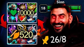 Sion Imortal Ou Sion 1 Hit No Q? Testei As 2 Builds Kkkkkkkkk