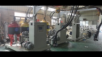 2020 Chinese Factory Test Video of High Pressure Foam Injection Machine with High Accuracy
