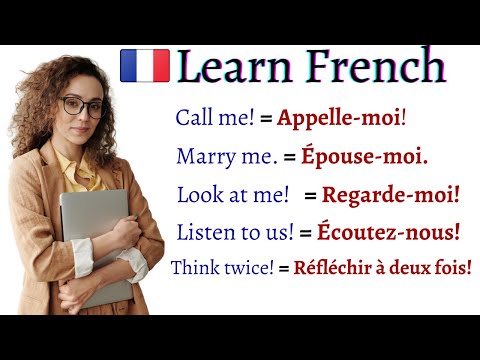 COMMON FRENCH Sentences, Phrases, Words and Pronunciation  EVERY LEARNER MUST KNOW | Learn French