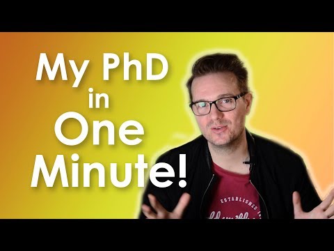 My PhD in One Minute!  |  PhD vlog