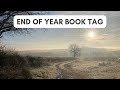 The end of year book tag plus enjoying winter in devon
